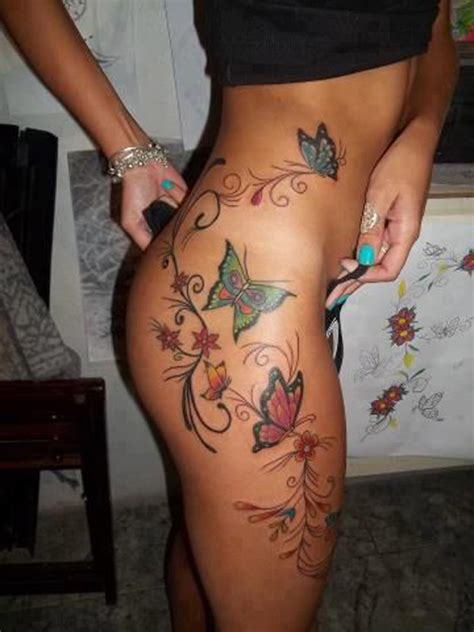 Now this is a super interesting butterfly tattoo design. Butterfly Tattoo Designs for Women