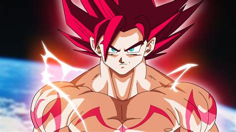 Images tagged goku super sayen. Goku Super Saiyan God Wallpapers - Wallpaper Cave