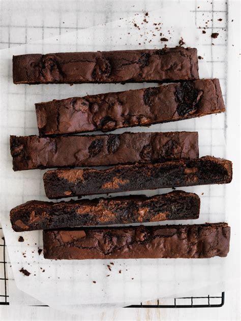 White chocolate and salted caramel mousse. Rum And Raisin Brownies | Donna Hay