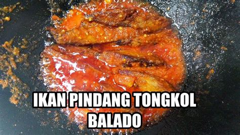 Resep ini akan menghasilkan 10 porsi pepes. Resep Ikan Pindang Tongkol Balado Bumbu Pedas - YouTube