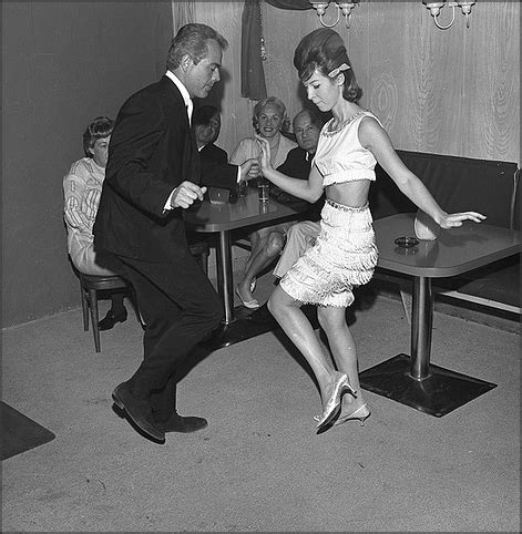 Two male strippers dancing dirty on the stage. 1964~Dancing the Go Go at a Sunset Strip nightclub in Los ...