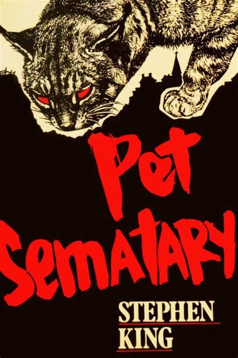 It was his 14th novel, and the tenth novel under his own name. Pet Sematary Book Cover | Stephen king it, Peliculas de ...