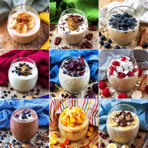 Overnight oats are meant to be eaten cold, straight from the refrigerator! Low Calorie Overnight Oats Under 300 Calories / Healthy ...