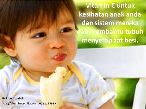 Ia juga membentuk dan memperbaiki sel darah merah, tulang dan tisu serta menguatkan saluran darah. Vitamin sesuai anak berumur satu tahun | Vitamin Cerdik by ...