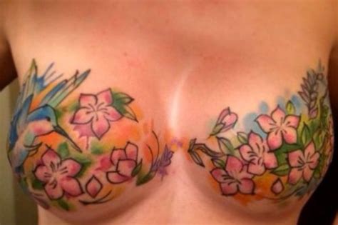 The design is initiated thin and then spread broad, coming downward, giving it an umbrella effect. 50 Latest Breast Tattoo Designs You Must Try In 2020 ...