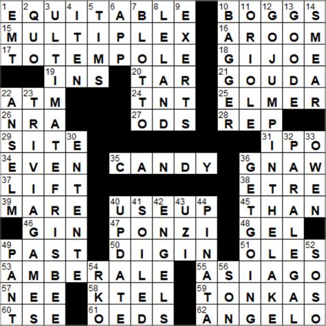 Search for crossword answers and clues. 0928-17 NY Times Crossword Answers 28 Sep 2017, Thursday ...