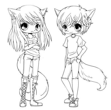 Hi my friends you can find here anime coloring pages. Get This Kawaii Teenage Anime Characters Coloring Pages