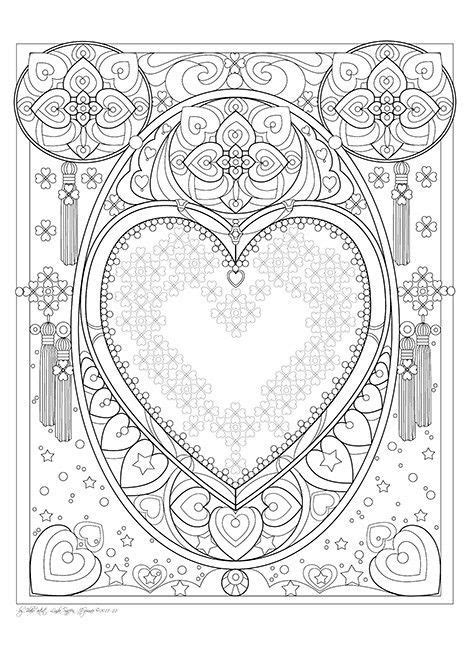 Usually, we do not see crayons featured on coloring pages to a large extent. Très joli coloriage de la Saint-Valentin. A vos crayons ...