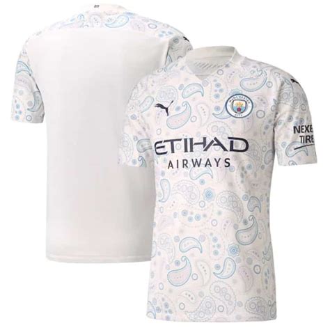 The controversial new home shirt has split the opinion of many city fans following previous images that surfaced on the official puma website as well as. Manchester City announce their new third kit for the 2020 ...