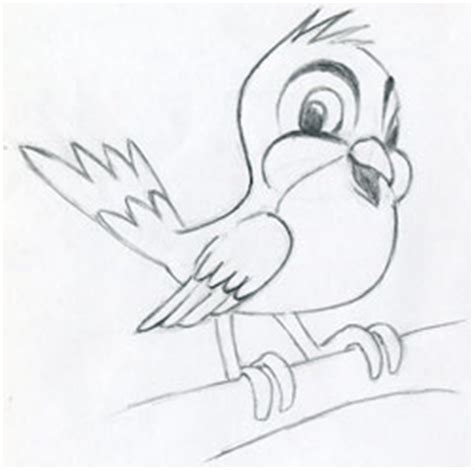 You can use this system to construct virtually any kind. Learn To Draw Cartoon Bird - very simple, in few easy steps.