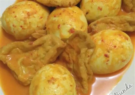 Telur puyuh, tahu, wortel kuah kuning. Resep Telur Tahu Bumbu Kuning Asem oleh Nia Syifa - Cookpad