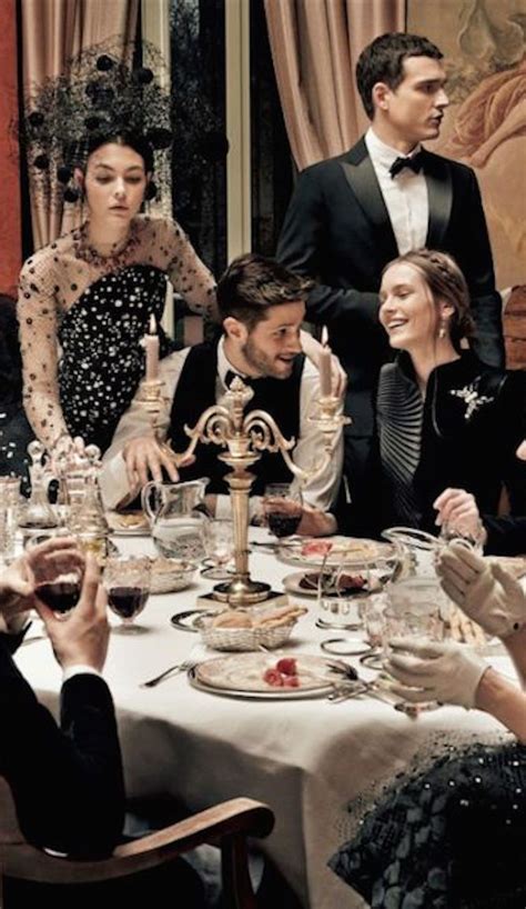 There's nothing like a fancy dinner party to get adults together without kids or worrying about obligations. Dinner Party-I will take the gentleman and the veil ...