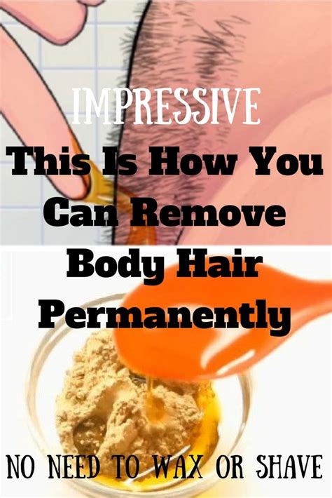 Experience up to a 94% reduction in hair growth. Impressive: This Is How You Can Remove Body Hair ...