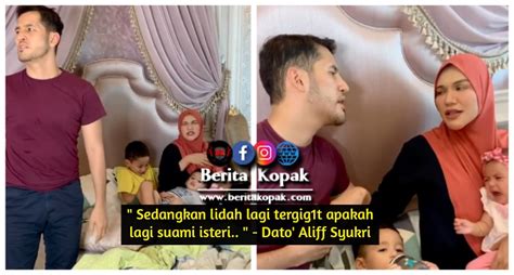 Dato' aliff syukri, usahawan kosmetik terkenal di malaysia memang sentiasa terpalit dengan kontroversi. Sedangkan lidah lagi tergig1t apakah lagi suami isteri ...