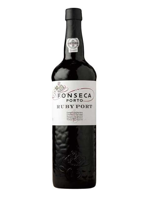 The port ripens for three years in oak barrels, in which it can develop while preserving freshness, fruity character and a striking cherry red color. Fonseca - Fonseca Ruby Porto 750ML | WeSpeakWine.com