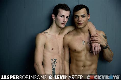 Want to learn more about it? Levi Karter and Jasper Robinson like to pose completely ...