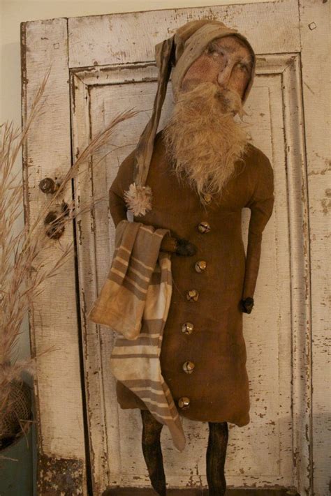 Maybe you would like to learn more about one of these? Cinnamon Creek Santa | Primitive country christmas ...