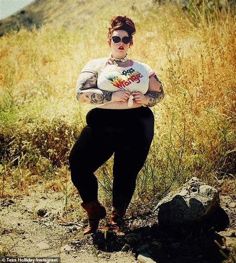 Maybe you would like to learn more about one of these? Tess Holliday comes out as queer | Daily Mail Online