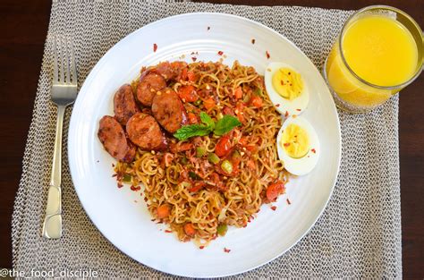 # indomie # ipad # contestalert # lagosnigeria # noodles # foodstagram # food # foodinnigeria # eatdrinklagos # discoverlagos # lagosfoodie # lagosfood # naija Mi Goreng Noodles served with Pan Seared Linguica and ...