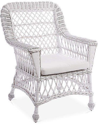 This rattan armchair is an excellent addition to the garden or patio. Napa Home Montauk Accent Chair - White | Comfy leather ...