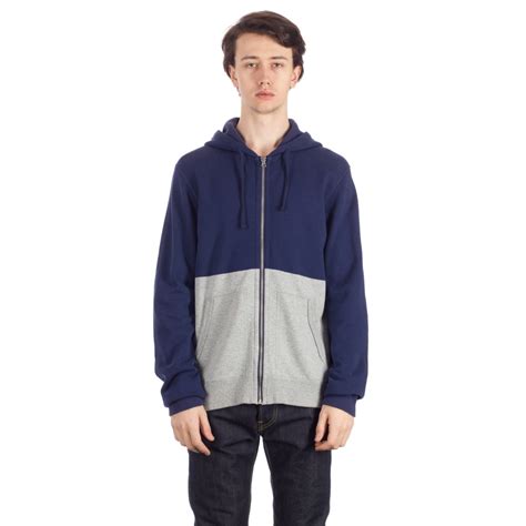 Reigning champ designs and manufactures quality, hardwearing basics guided by the principles of respecting details and mastering simplicity. Reigning Champ Engineered Stripe Zip Hooded Sweatshirt ...