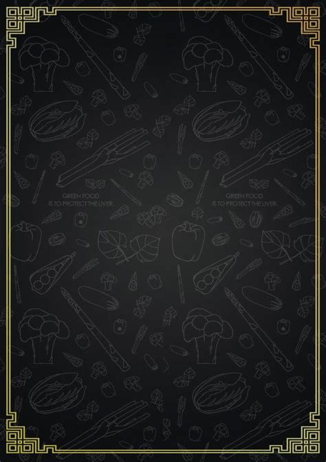 Background untuk menu makanan desigen style information or anything related. Imagem De Fundo Do Menu Preto Mão Desenhada em 2020 ...