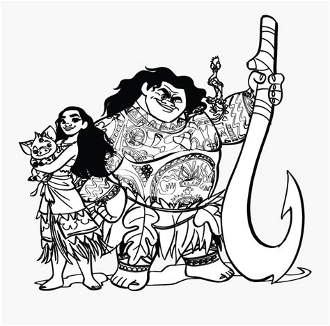 Hei Hei The Rooster Gramma Tala Moana Coloring Book ... This is my entry for the coloring book contest!