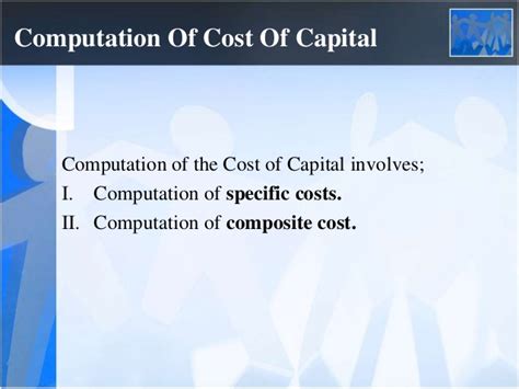 Value enhancement in the interplay of risks and. Cost of capital