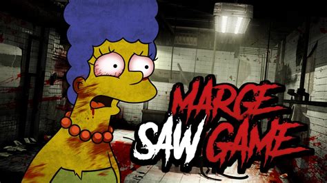 Liberando a santa claus de las entrañas de pigsaw. MARGE SAW GAME - YouTube