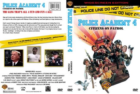 Citizens on patrol (1987) bluray 3.6 police academy: Police Academy 4 - Citizens On Patrol - Movie DVD Custom ...