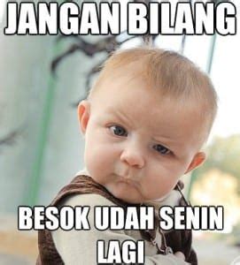 Kumpulan Meme Liburan Lucu Kocak Gokil Terbaru, Buat DP BBM 2018