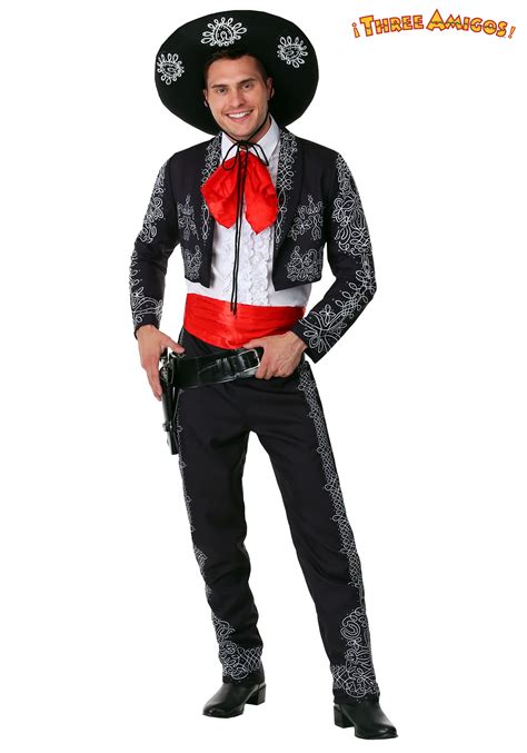 It's time to suit up with the inflatable tuxedo chub suit costume. The 3 Amigos Costume