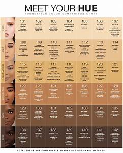 Boots No7 Foundation Color Charts