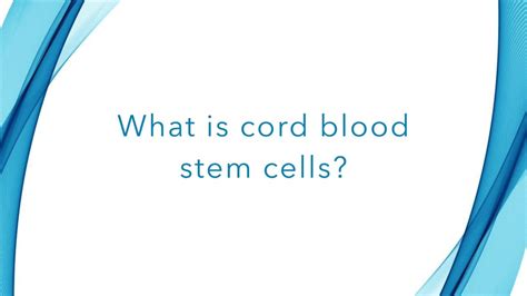 What is cord blood and why should we care? What is Cord Blood Stem Cells? - YouTube