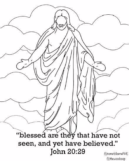 These pages go great with my easter resurrection pack. He Is Risen, Resurrection | Bible coloring pages, Lds ...