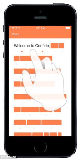 The app provides security and hide your contacts, messages and call records that you. Confide app helps you CHEAT: Text software keeps messages ...