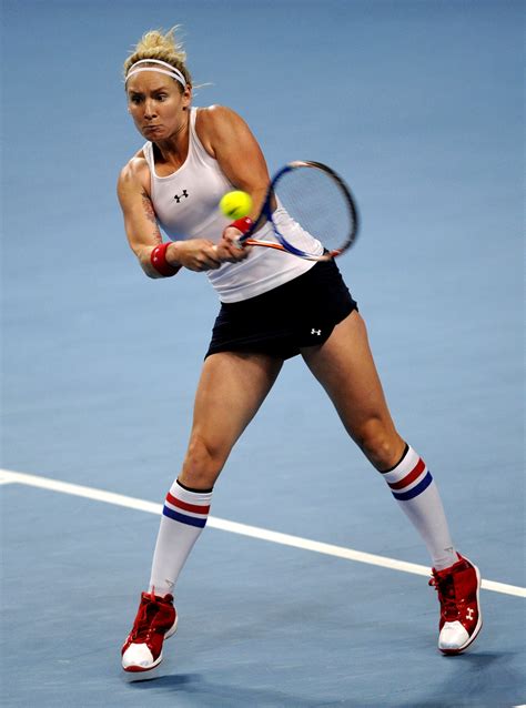 She started playing tennis at the age of 5. Bethanie Mattek-Sands' style is best known for wearing ...