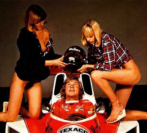 Today's formula one resemble a hugely rewarded advanced driving school. NSFW How James Hunt put on his helmet : formula1