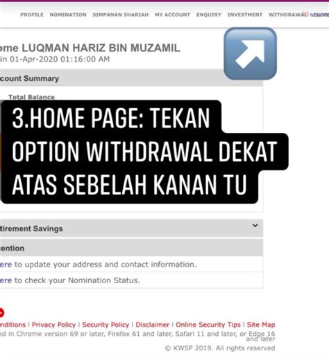 Syarat pengeluaran akaun 2 kwsp. Cara Buat Permohonan Pengeluaran Akaun 2 i-Lestari KWSP ...