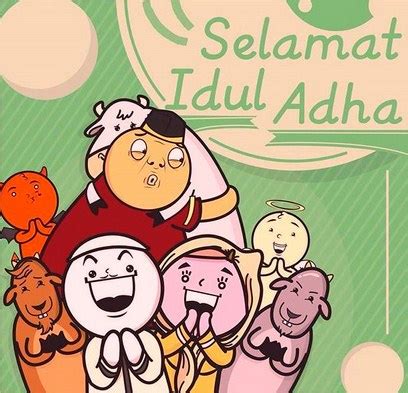 Saatnya kita menyambut hari kemenangan dengan saling memaafkan kepada ucapan selamat hari raya idul fitri 2021/1442 h diucapkan terutama keluarga di rumah, kita haruslah menjabat tangan dan memohon maaf secara. DP Gambar BBM Hari Raya Idul Adha Lucu dan Bergerak ...