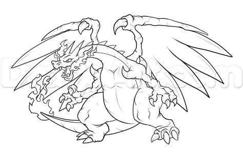 More coloring pages mega evolved pokémon: mega evolution charizard coloring pages - Google Search ...