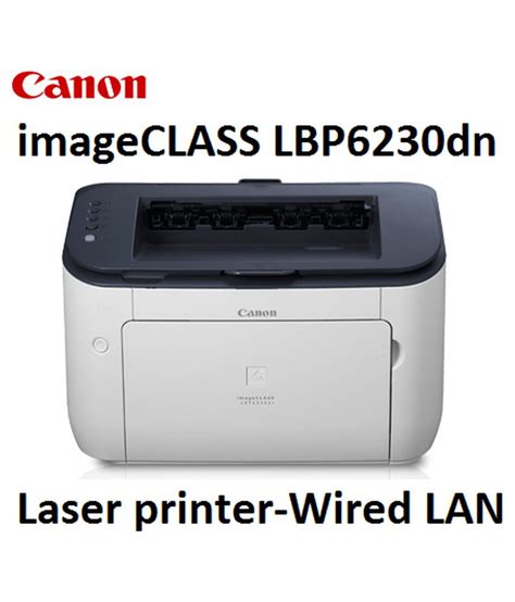 If this message appears, download the driver from the canon web site. Canon imageCLASS LBP6230dn Auto Duplex and Network Printer - Buy Canon imageCLASS LBP6230dn Auto ...