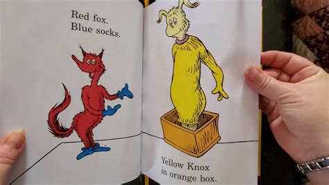 Seuss' the foot book is a fun look at opposites. Dr. Seuss's Book of Colors - YouTube