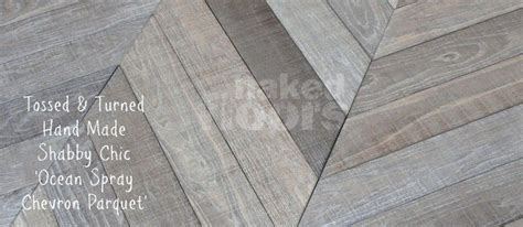 The laying surface has to be thoroughly we recommend that floors, especially engineered flooring laid in kitchen or high traffic areas, are. Shabby Chic Ocean Spray Chevron Parquet Engineered Wood Flooring | Parquet flooring, Engineered ...