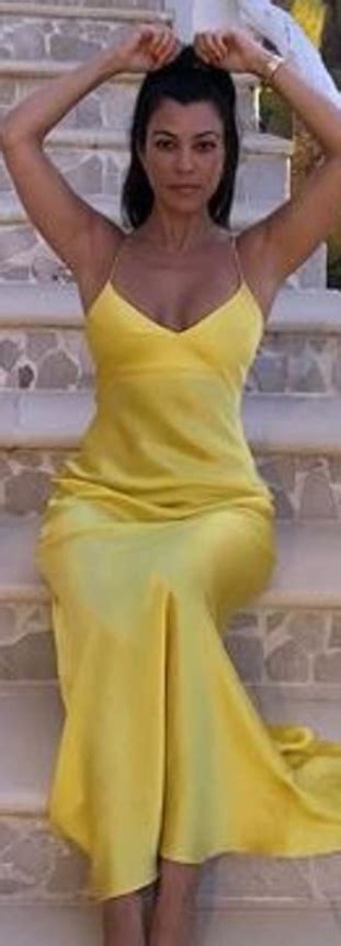 Who is denise coates' husband richard smith? Kourtney Kardashian's yellow satin slip dress | Kourtney ...