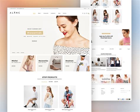 Creating a hard hitting and customer targeted website is no more a choice but a necessity for the entrepreneurs. eCommerce Website Theme PSD Template - Download PSD