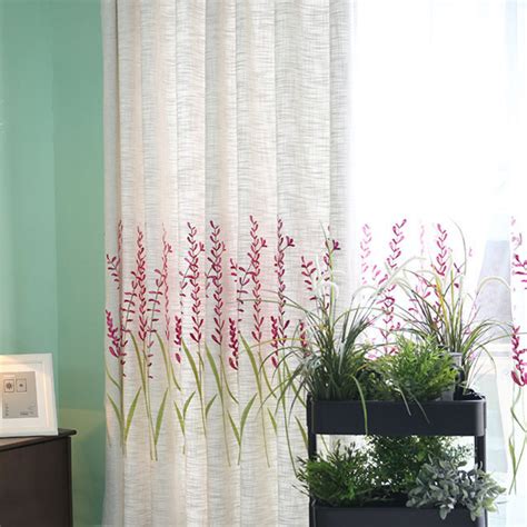 Check spelling or type a new query. Spring Lupins Pink Floral curtains | Voila Voile®