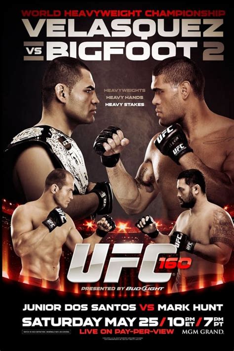 Uk viewers can watch ufc 240 on bt sport 1. UFC 160 Fight Card - Main Card & Prelims Lineup