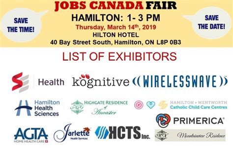 Hamilton Job Fair - March 14th, 2019 in Hamilton ON | Trades Jobs