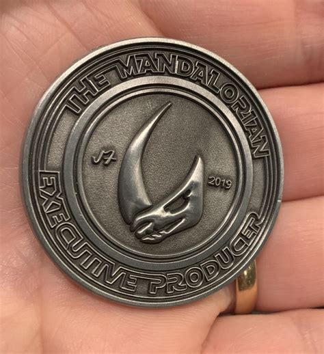 How did the miracle happen? Mando Challenge Coin I received for working on the show ...